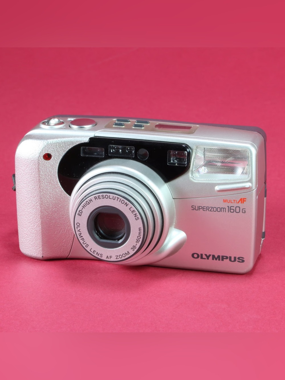 Olympus Silver Compact Superzoom 160G Camera